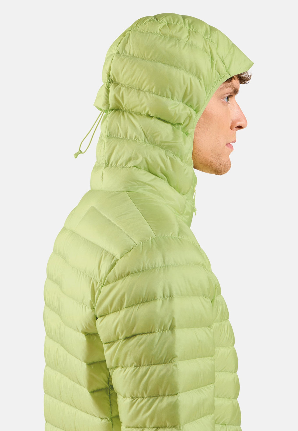 The X-Alp packable hooded down jacket
