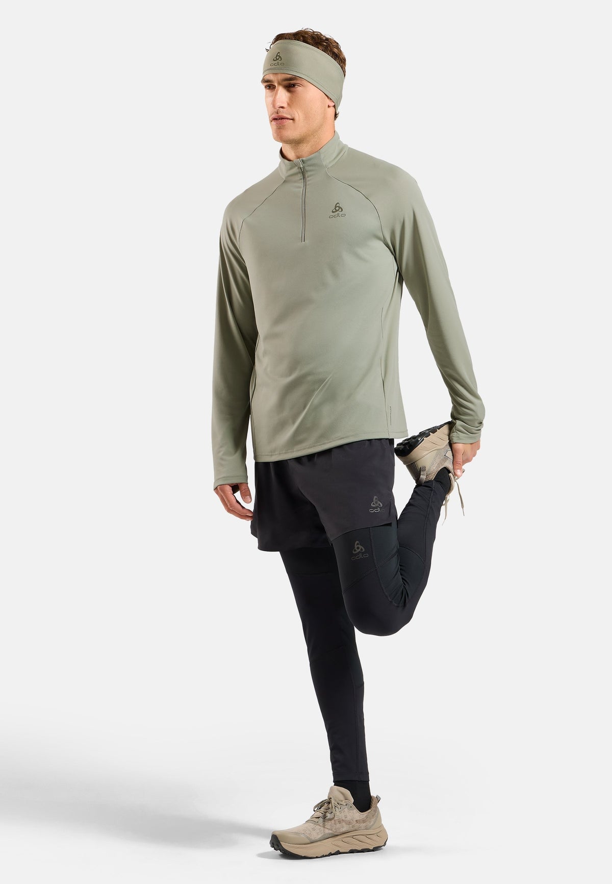 The Essentials Ceramiwarm half-zip mid layer