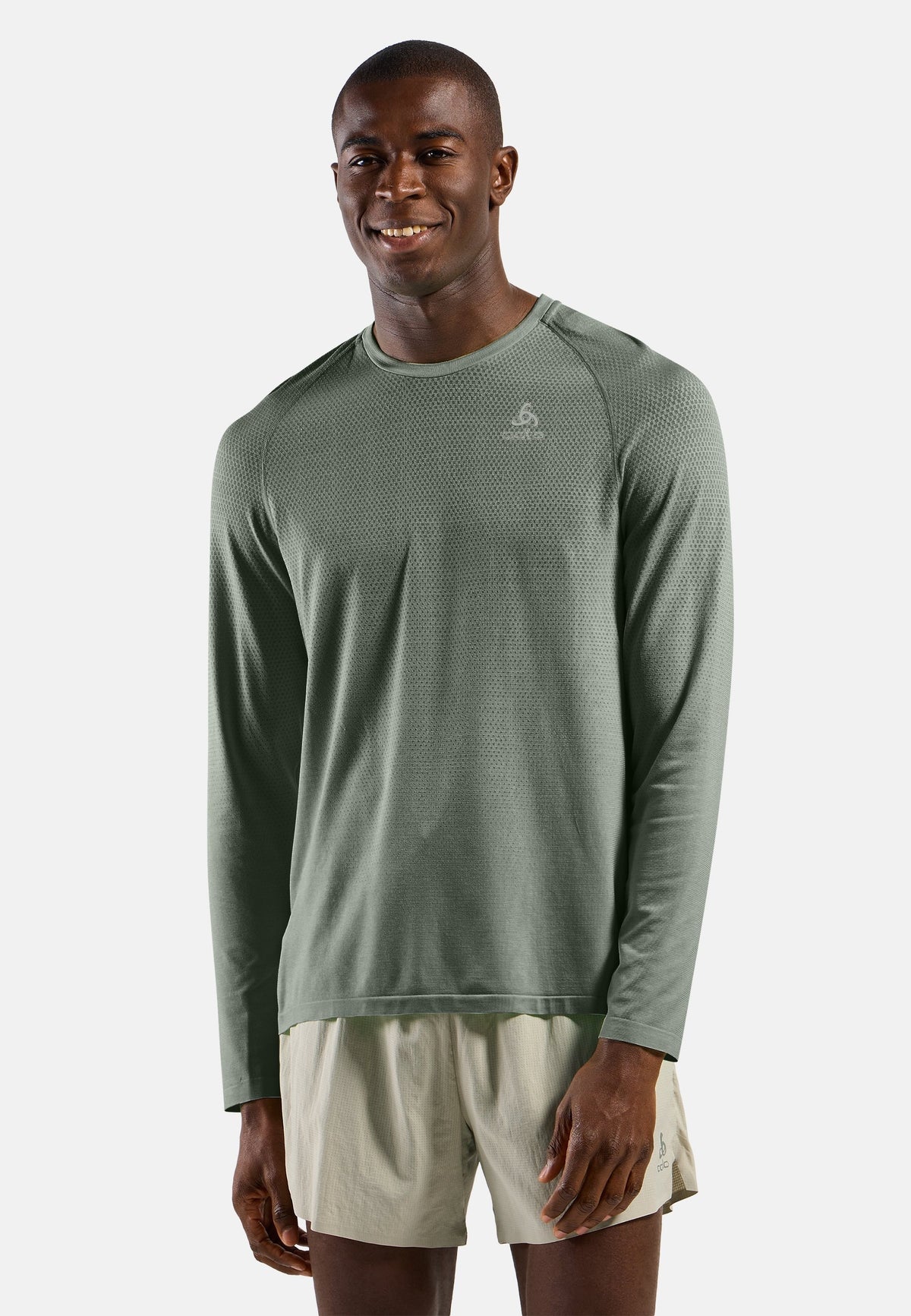 The Essentials seamless long sleeve running t-shirt