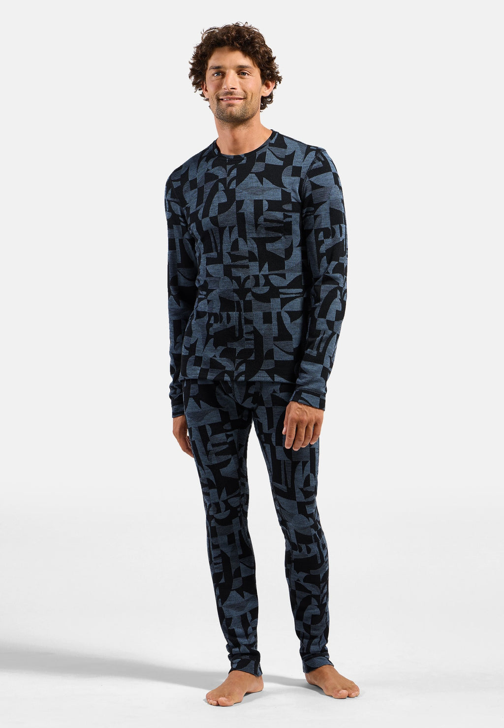 The Natural Merino Warm Jacquard Base Layer Bottoms