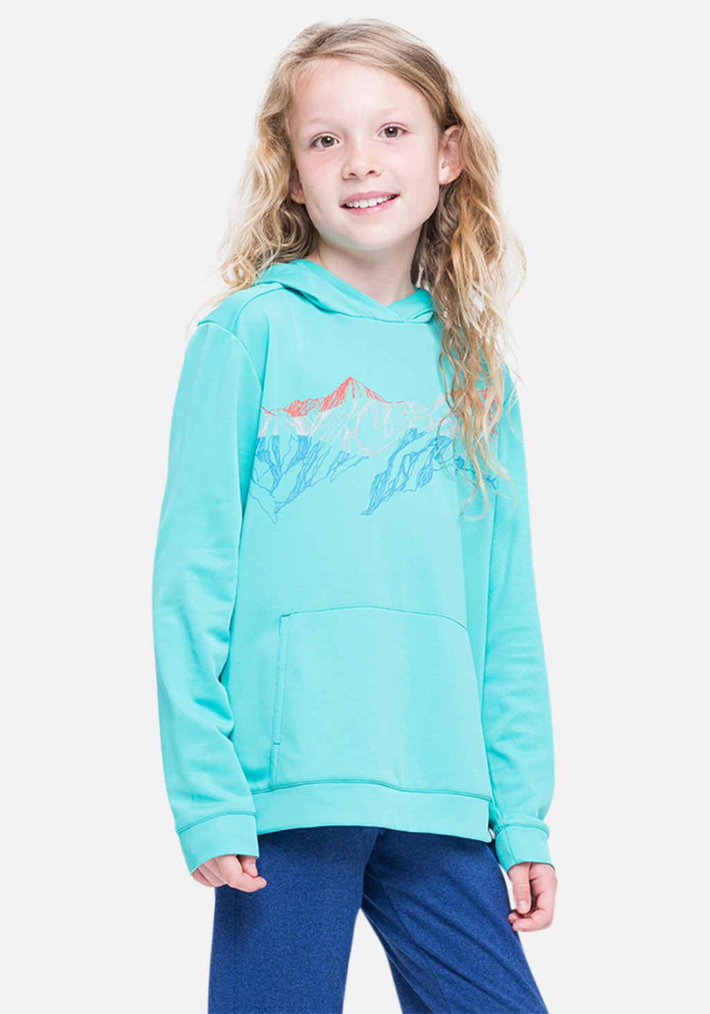 The WeAct kids' collection mid layer hoody
