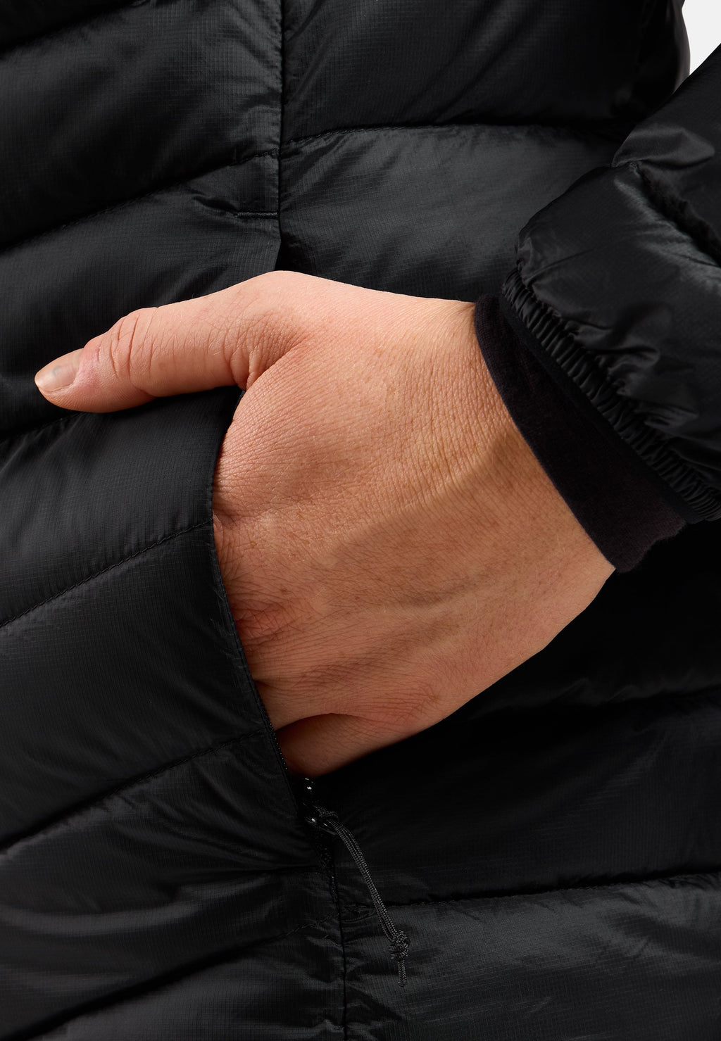 The X-Alp packable hooded down jacket