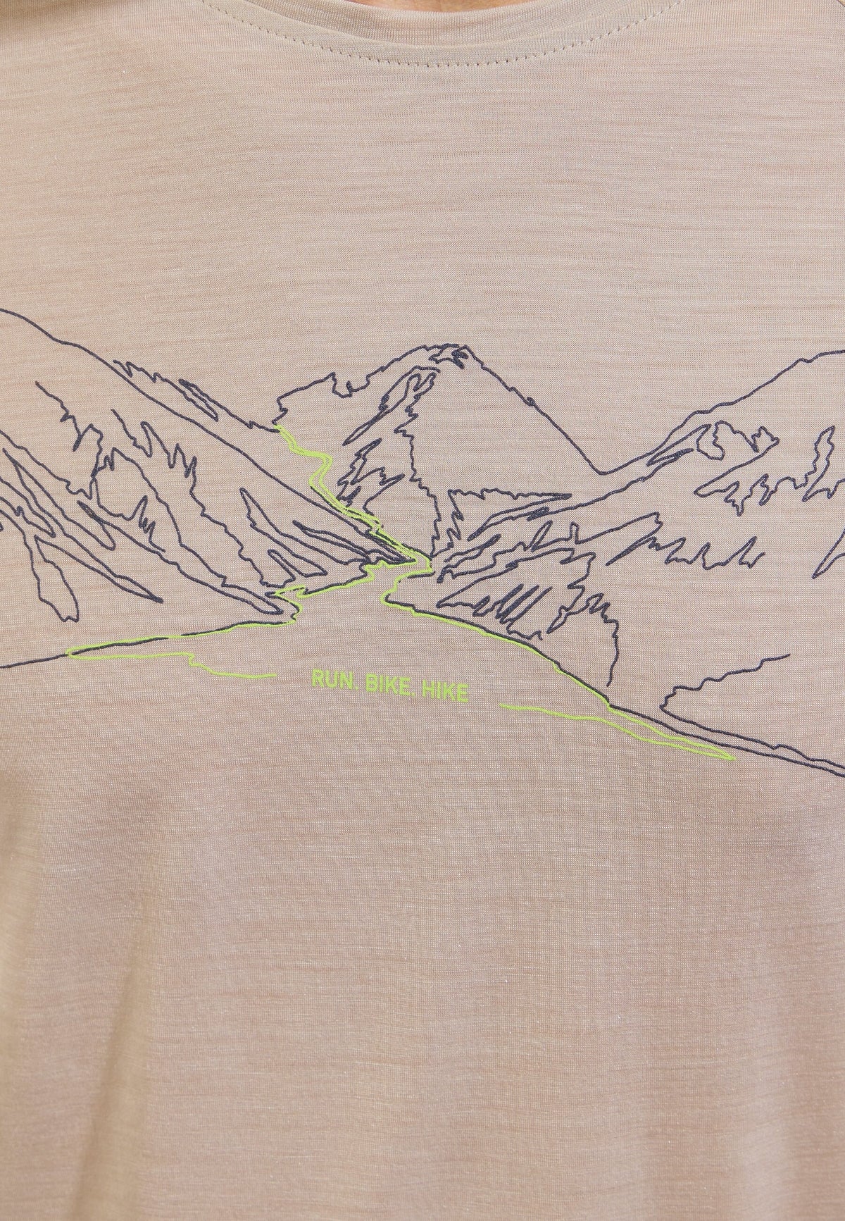 Ascent Performance Wool 130 run bike hike t-shirt