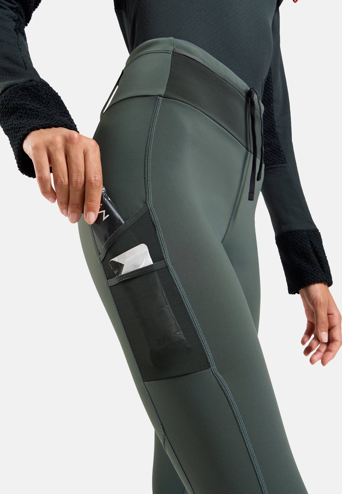 The X-Alp Warm cargo trail running tights