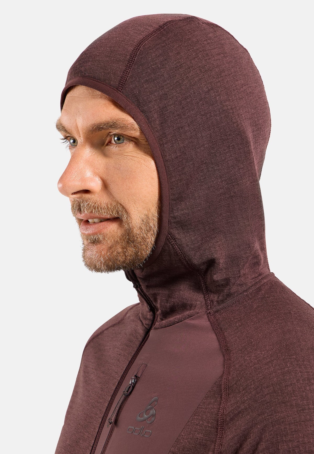 The Ascent mid layer hooded zip