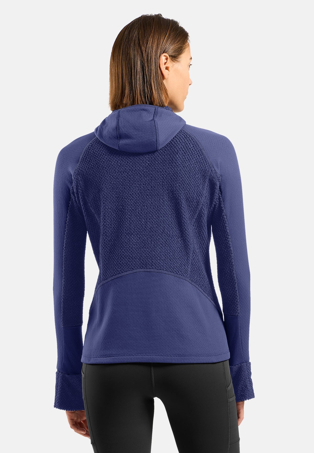 The X-Alp half-zip hooded trail running mid layer
