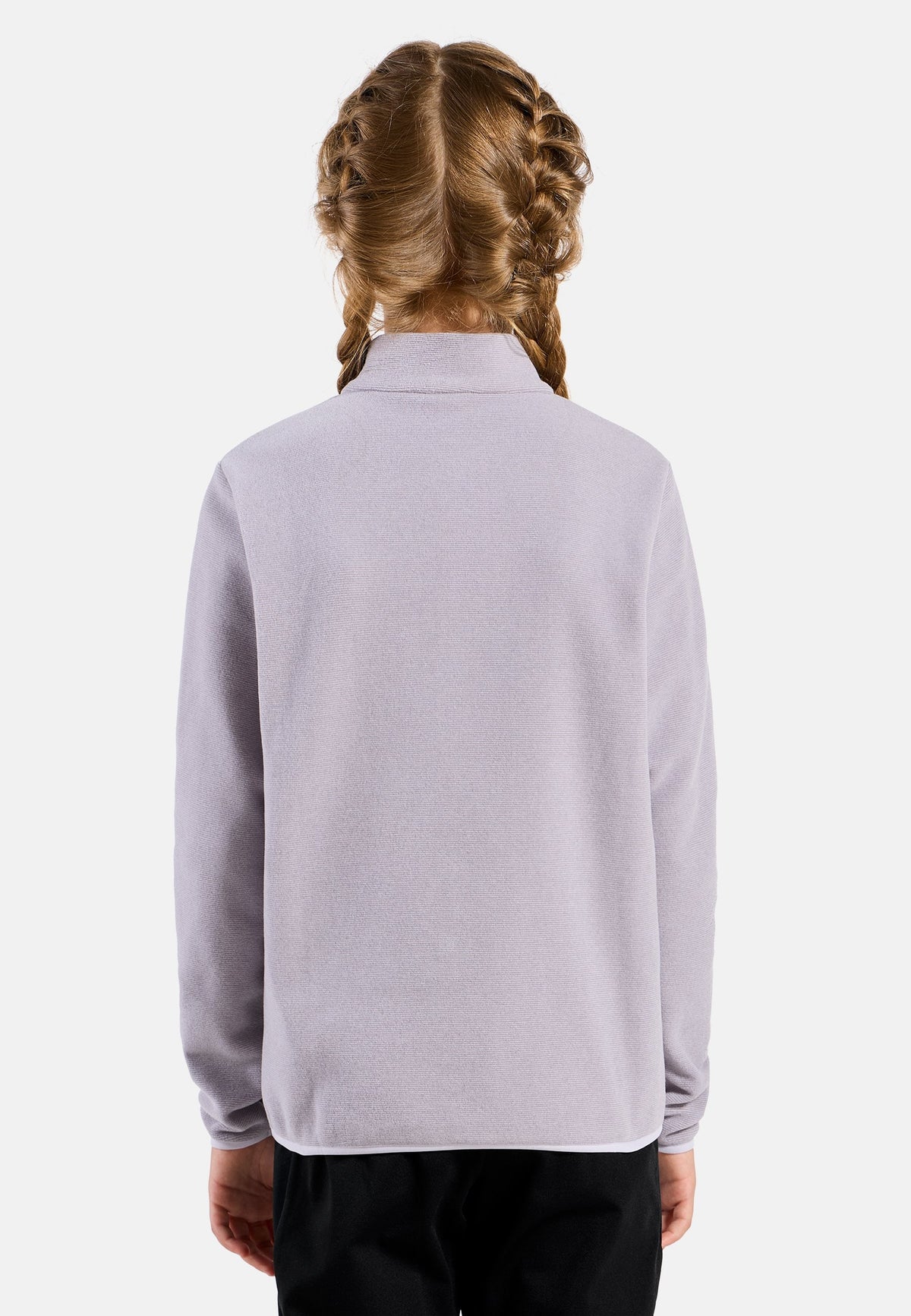The Roy kids' stripe half-zip mid layer