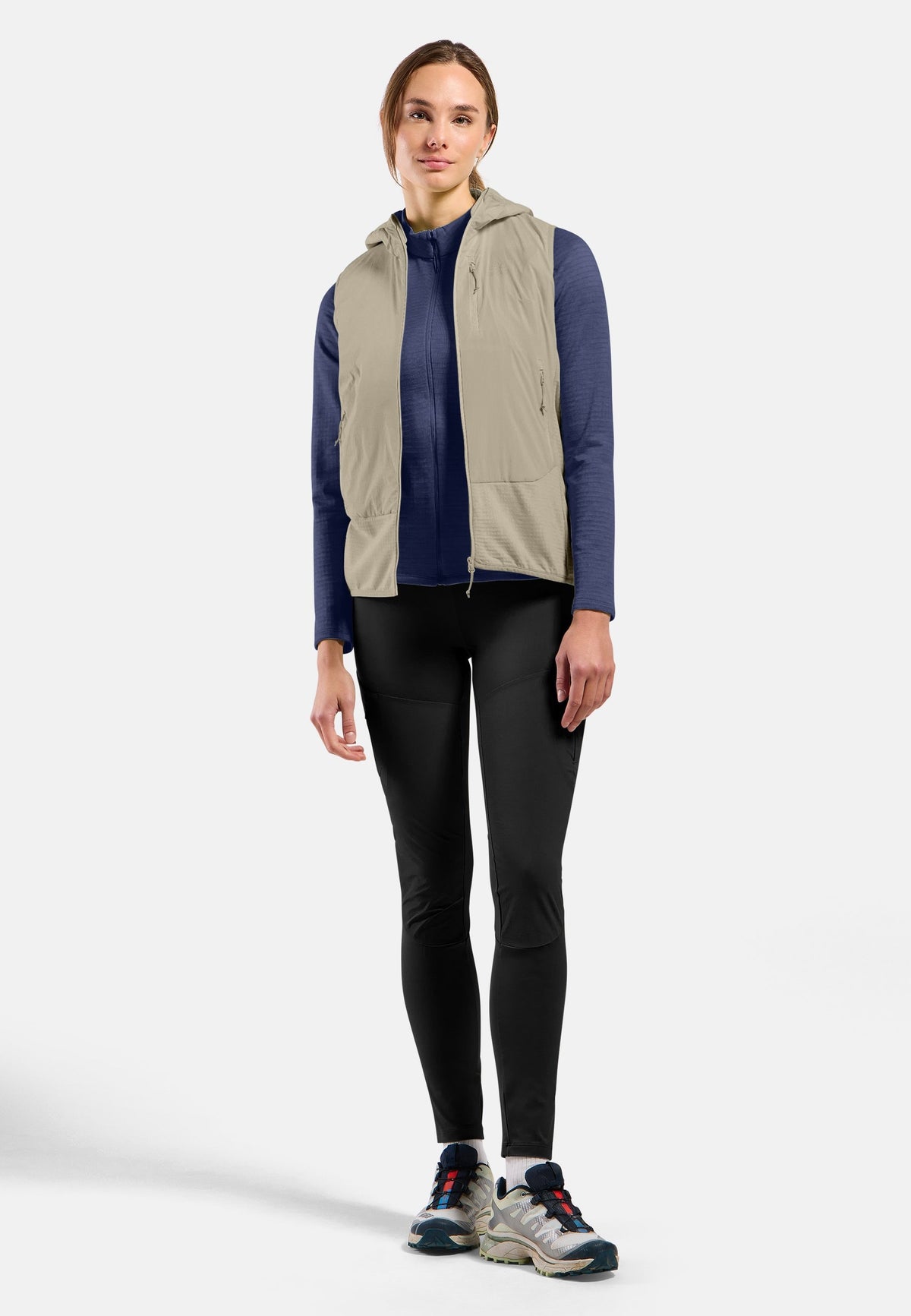 The Ascent wool insulated hybrid vest