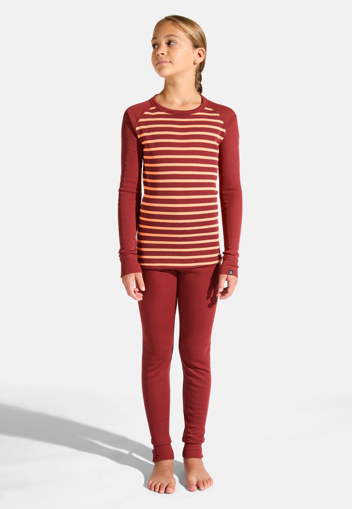 The Active Warm Kids' Stripes Base Layer Top