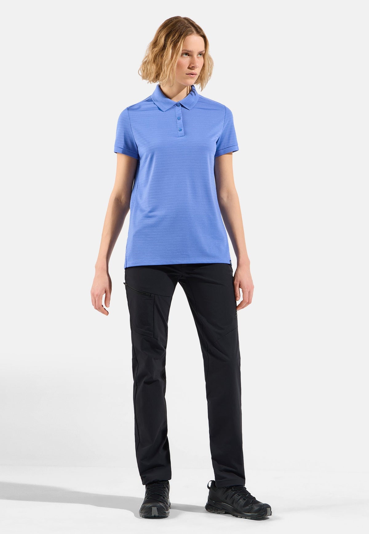 The Ascent natural polo shirt