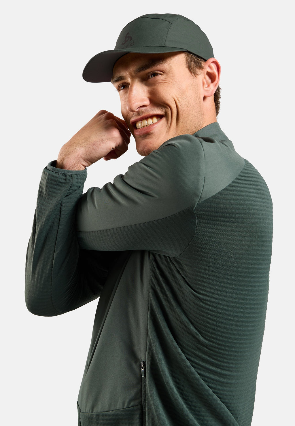 The Essentials Insulator hybrid running jacket