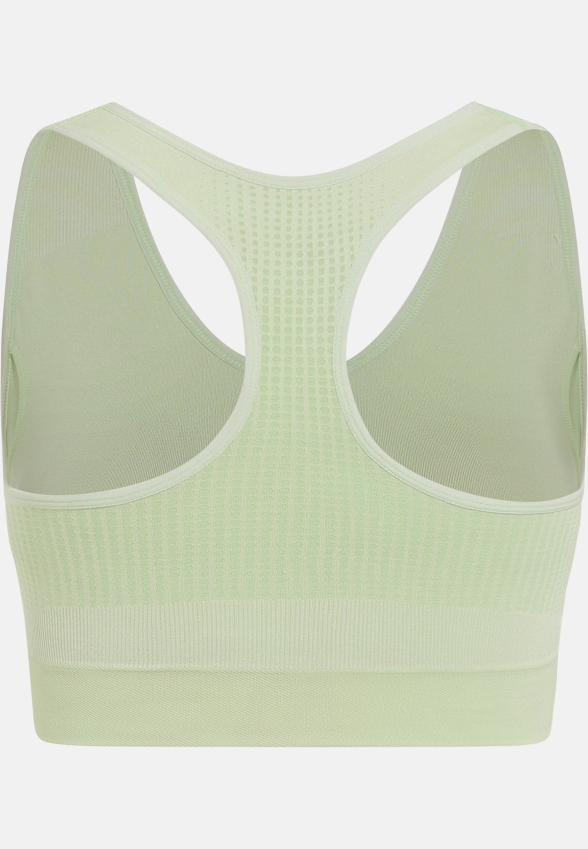 The Seamless zip high-support sports bra