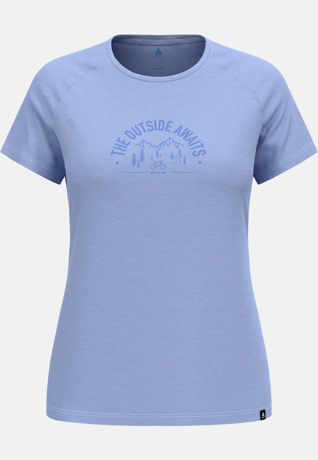 The Ride 365 Performance Wool 130 print t-shirt