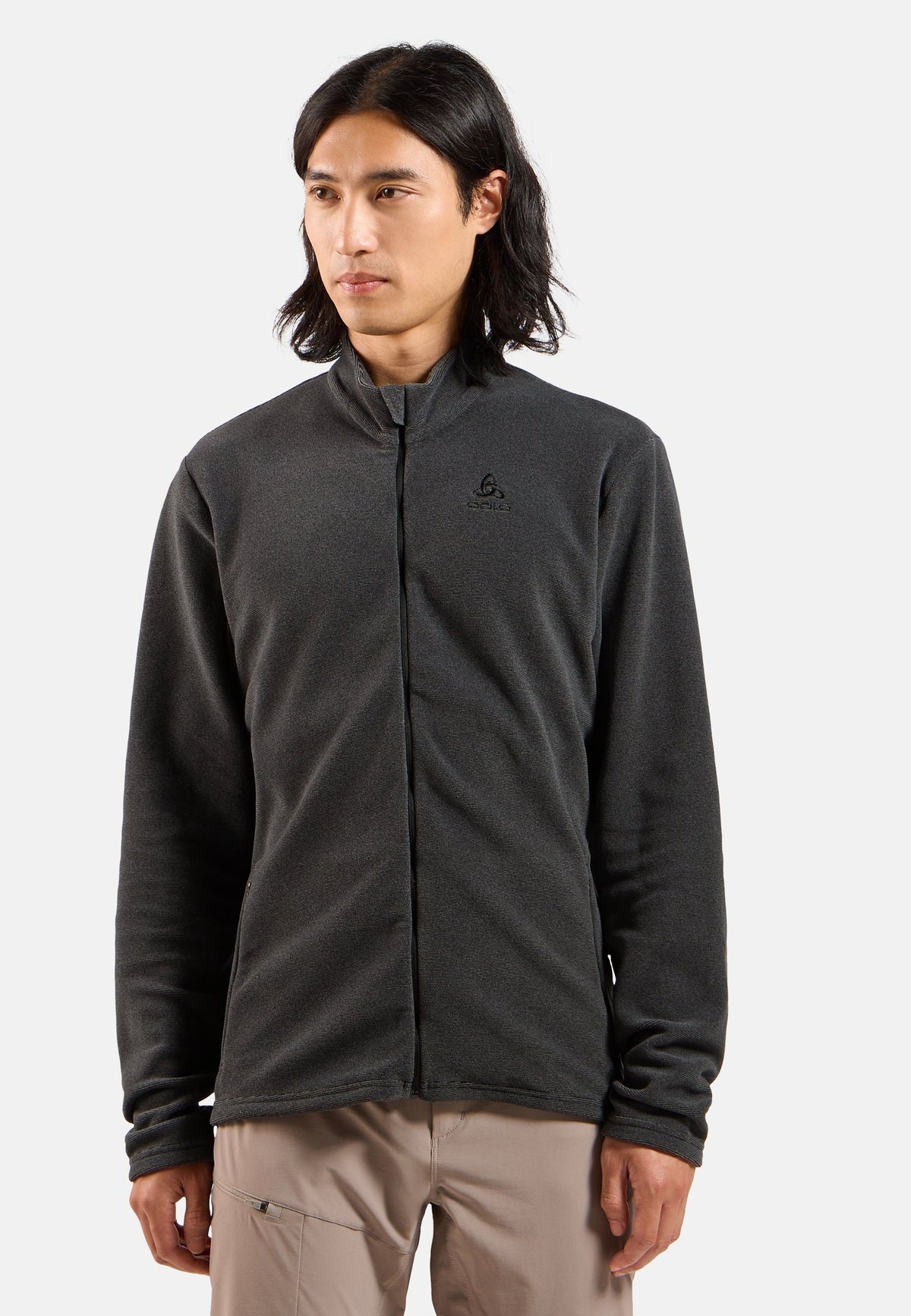 The men's Roy full zip mid layer top