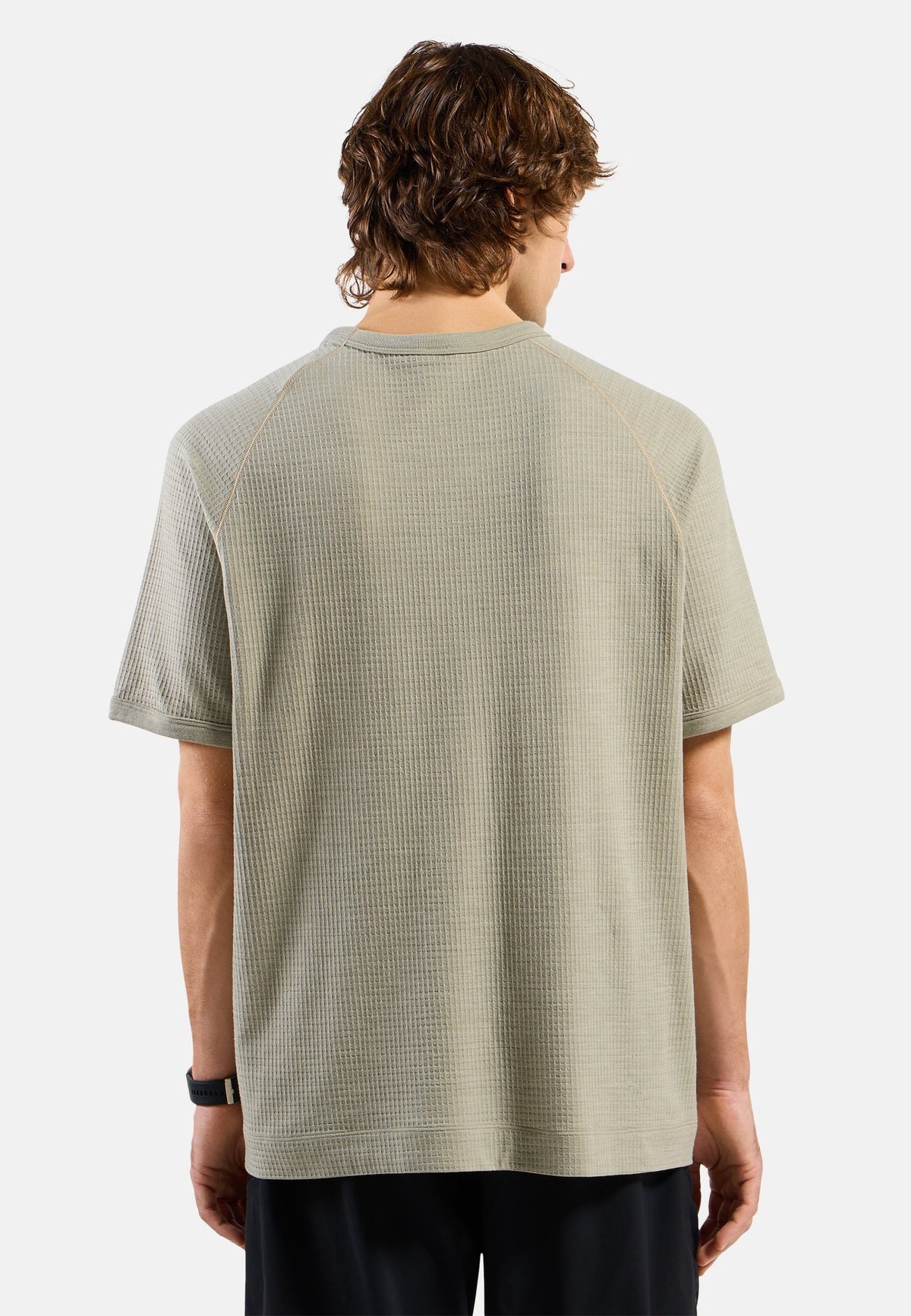 The Ascent merino blend waffle short-sleeve t-shirt