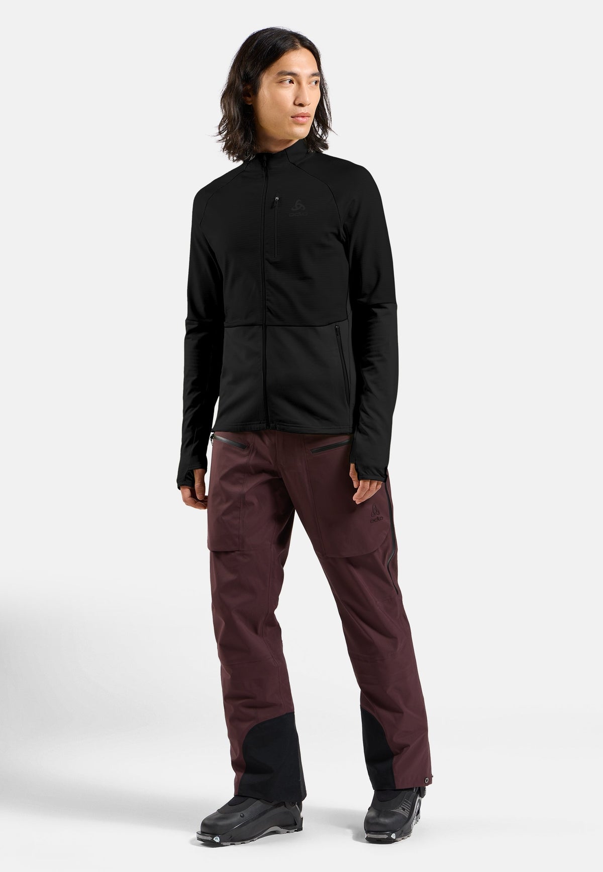 The Descent Ceramiwarm zippered mid layer