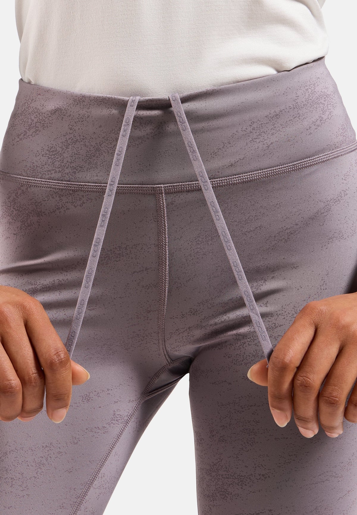The Zeroweight print reflective running tights