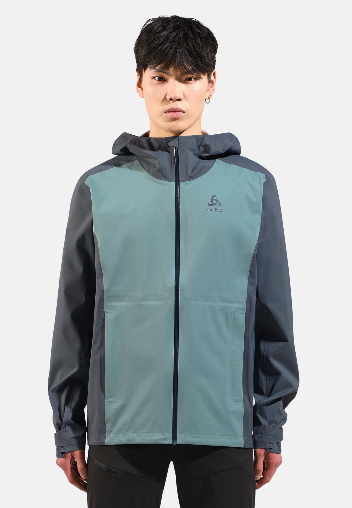 The men's Aegis 2.5L waterproof hardshell jacket