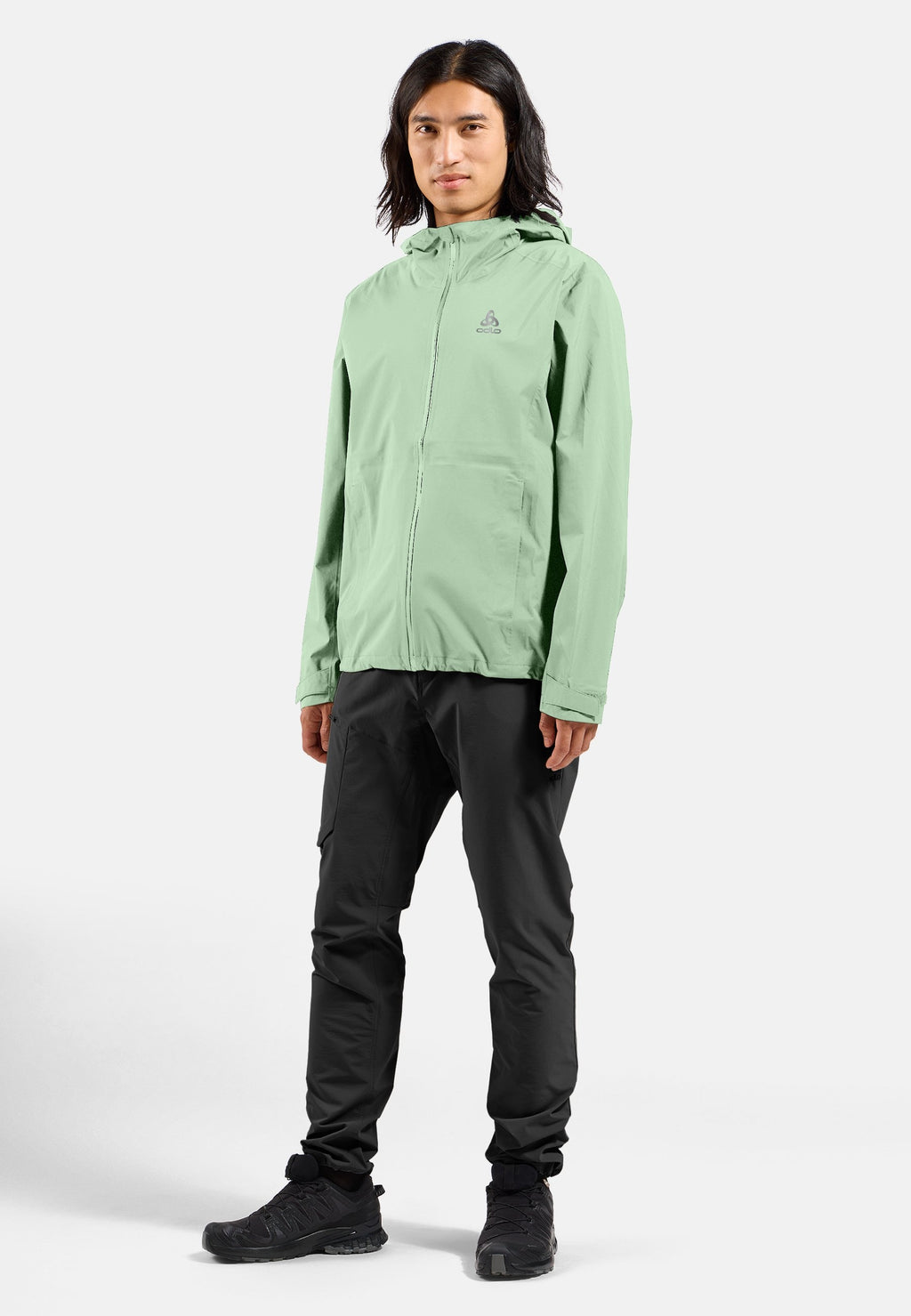 The men's Aegis 2.5L waterproof hardshell jacket