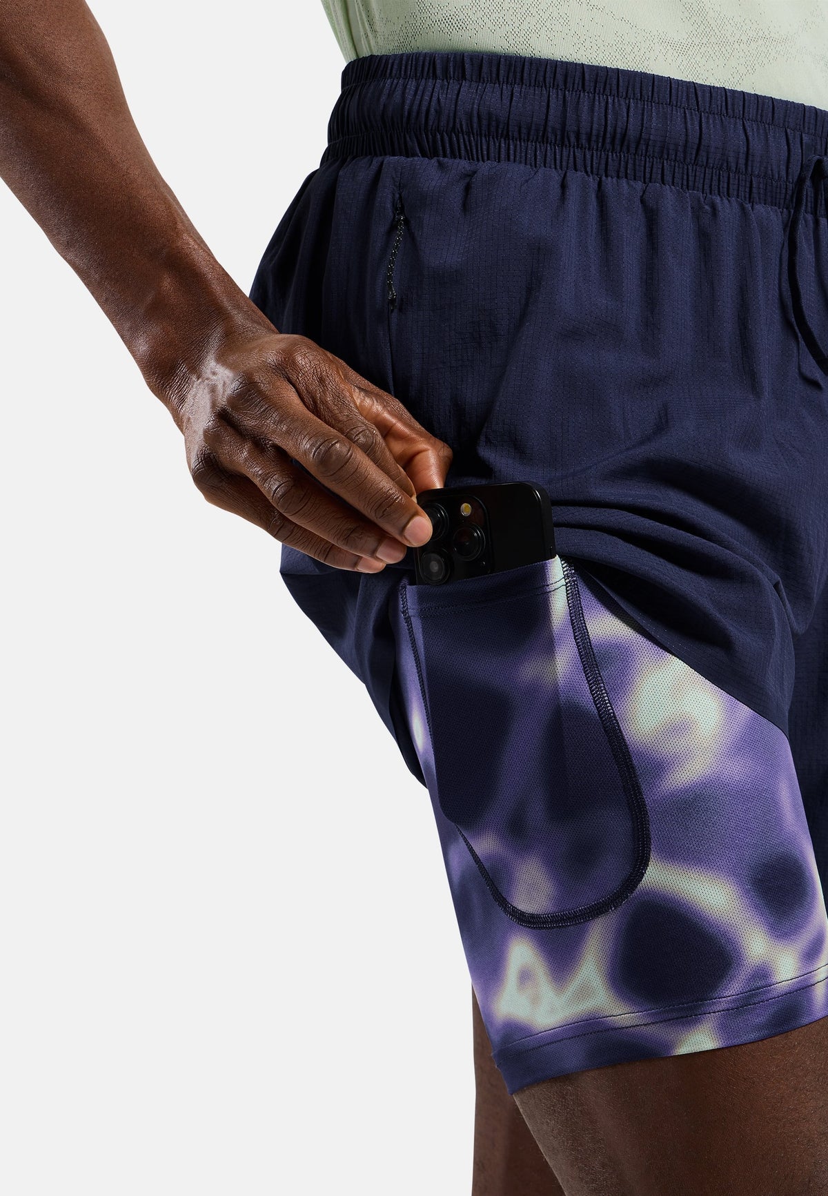The Zeroweight 5-inch 2-in-1 print running shorts