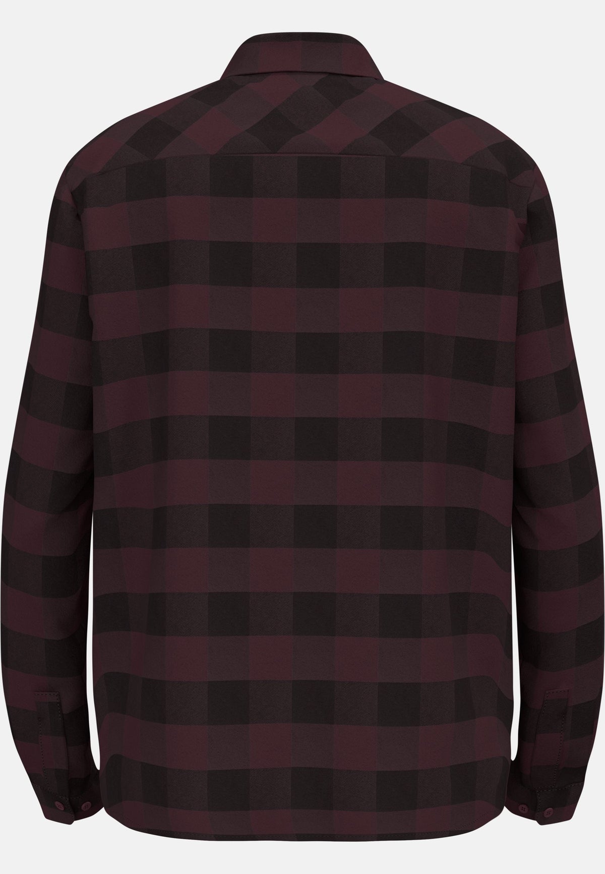 The Essentials checked flannel long sleeve
