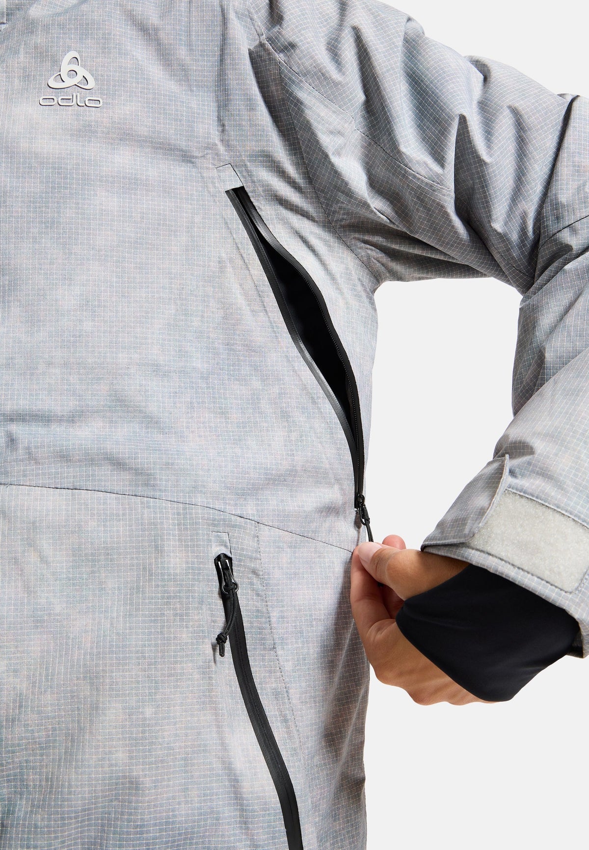 The Odlo x POW Collective Voices insulated ski jacket