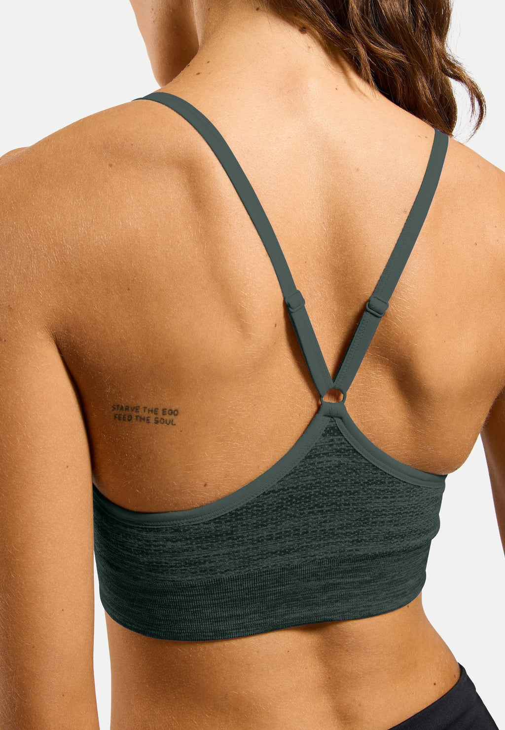 The Seamless soft-support sports bra