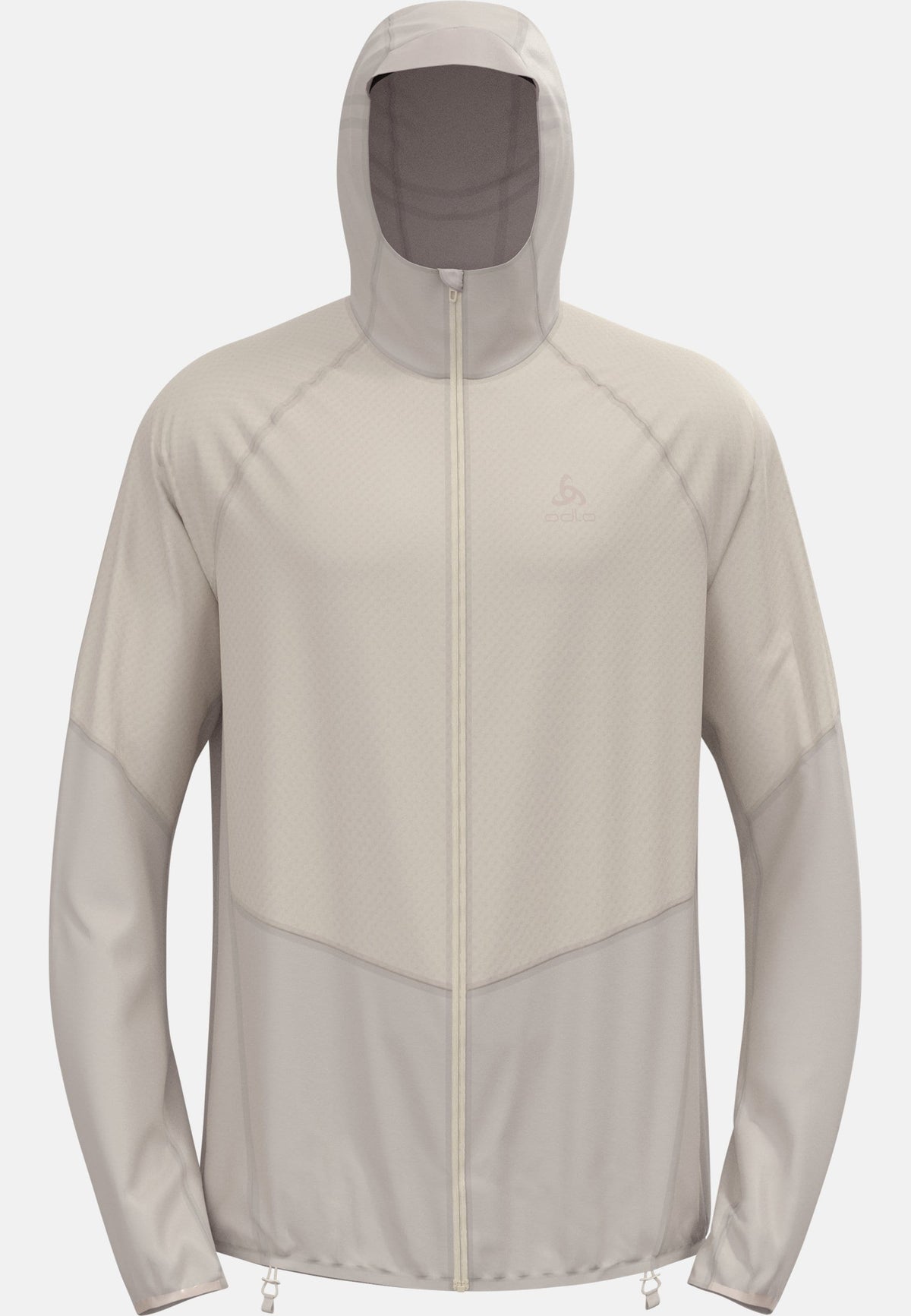 The Dual Dry Performance Knit waterproof insulated running jacket