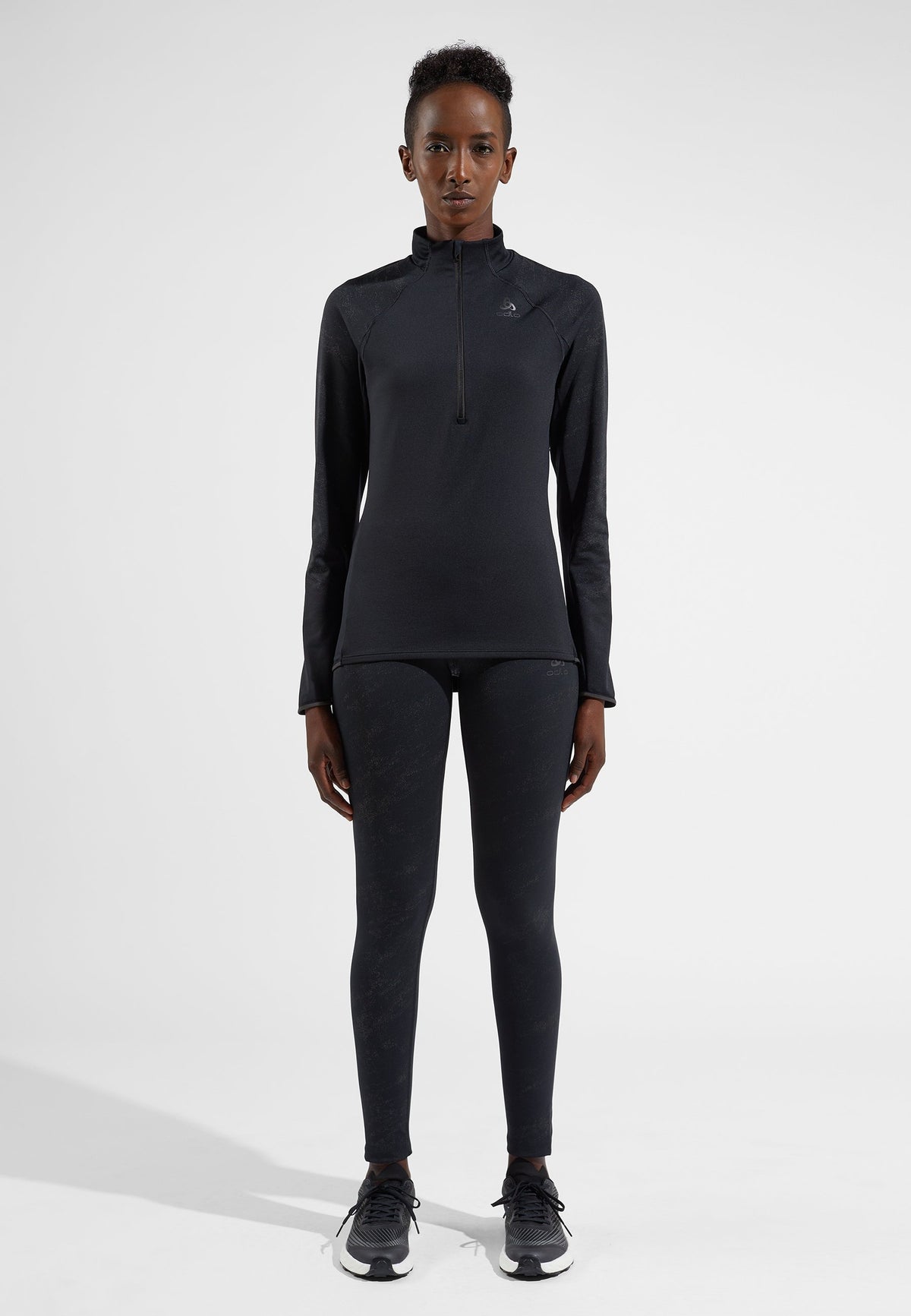 The Zeroweight print reflective running tights