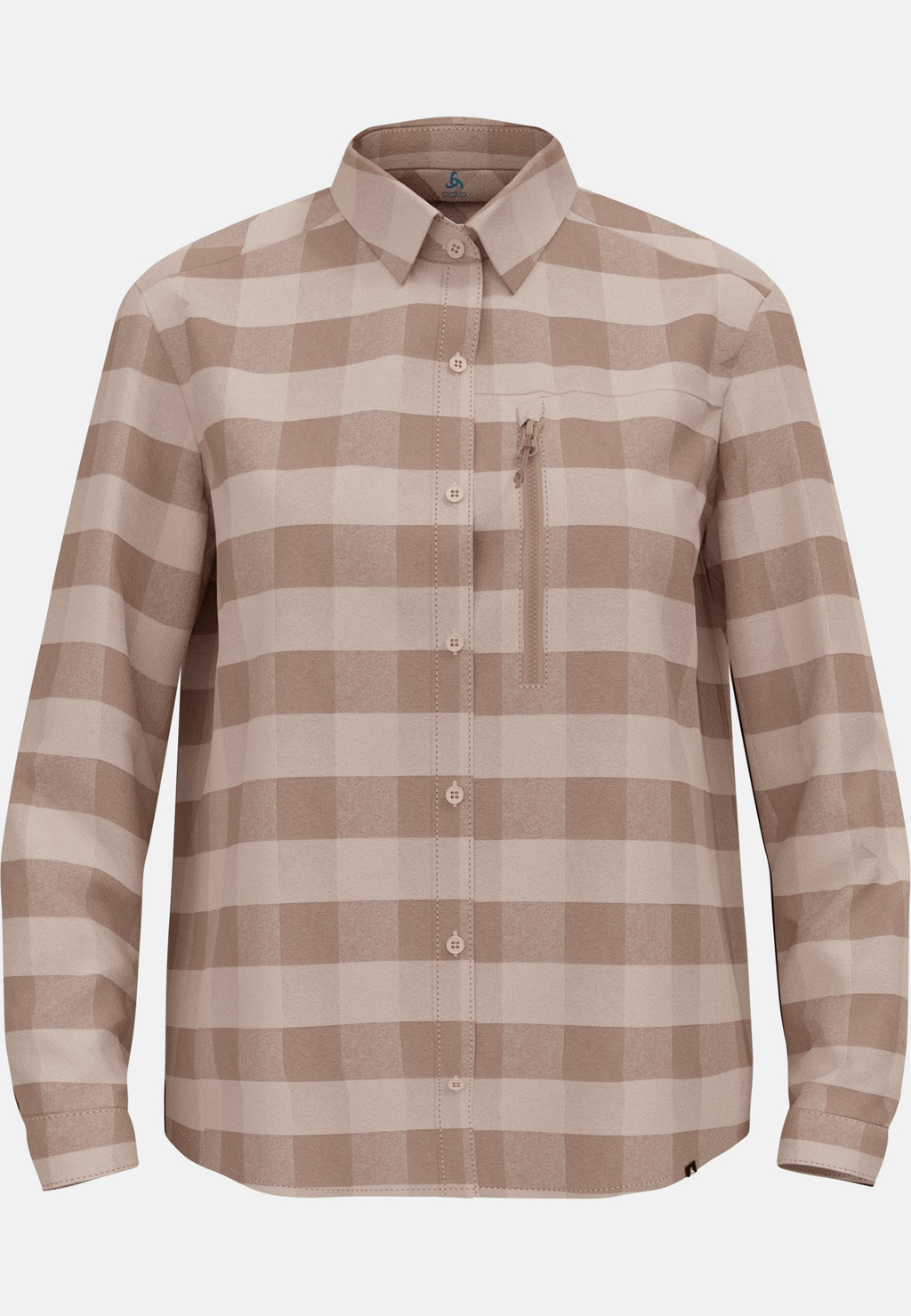 The Essentials checked flannel long sleeve