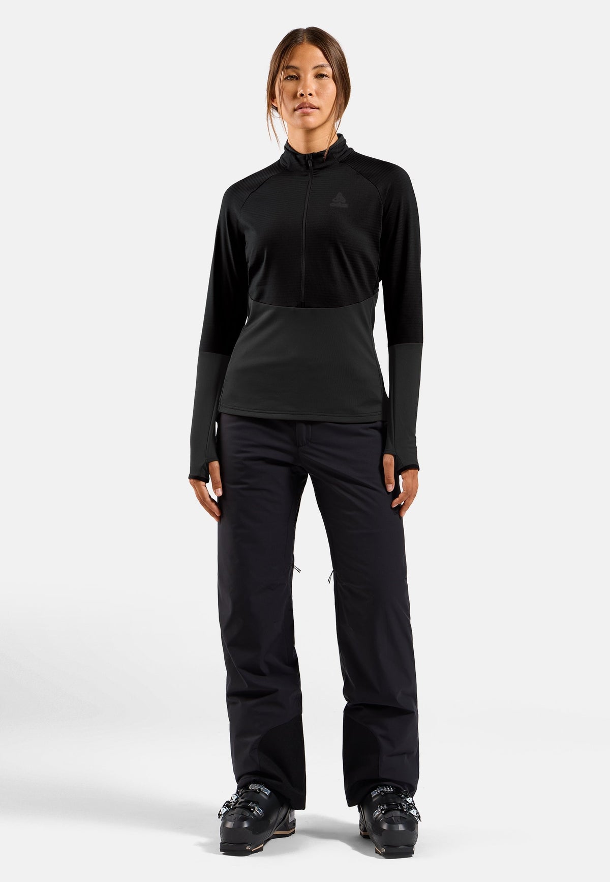 The Descent Ceramiwarm half zip mid layer
