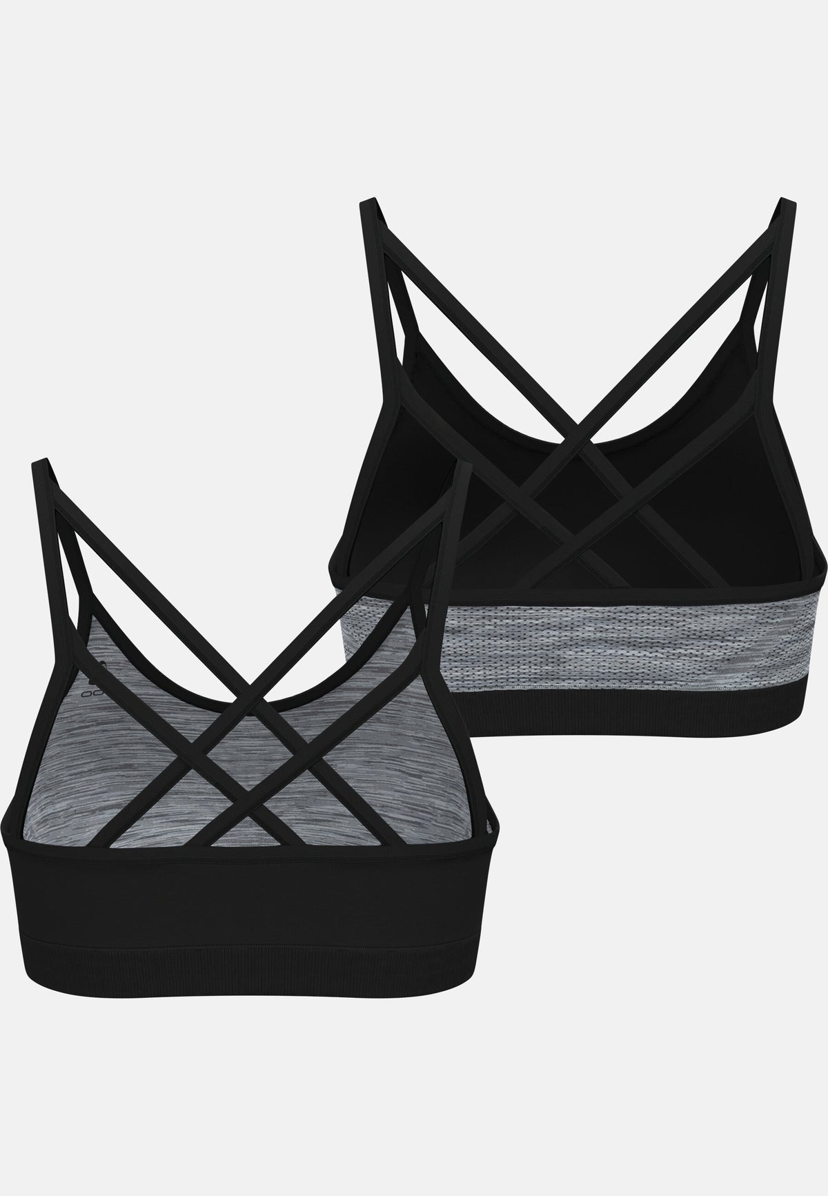 The Seamless soft-support reversible sports bra