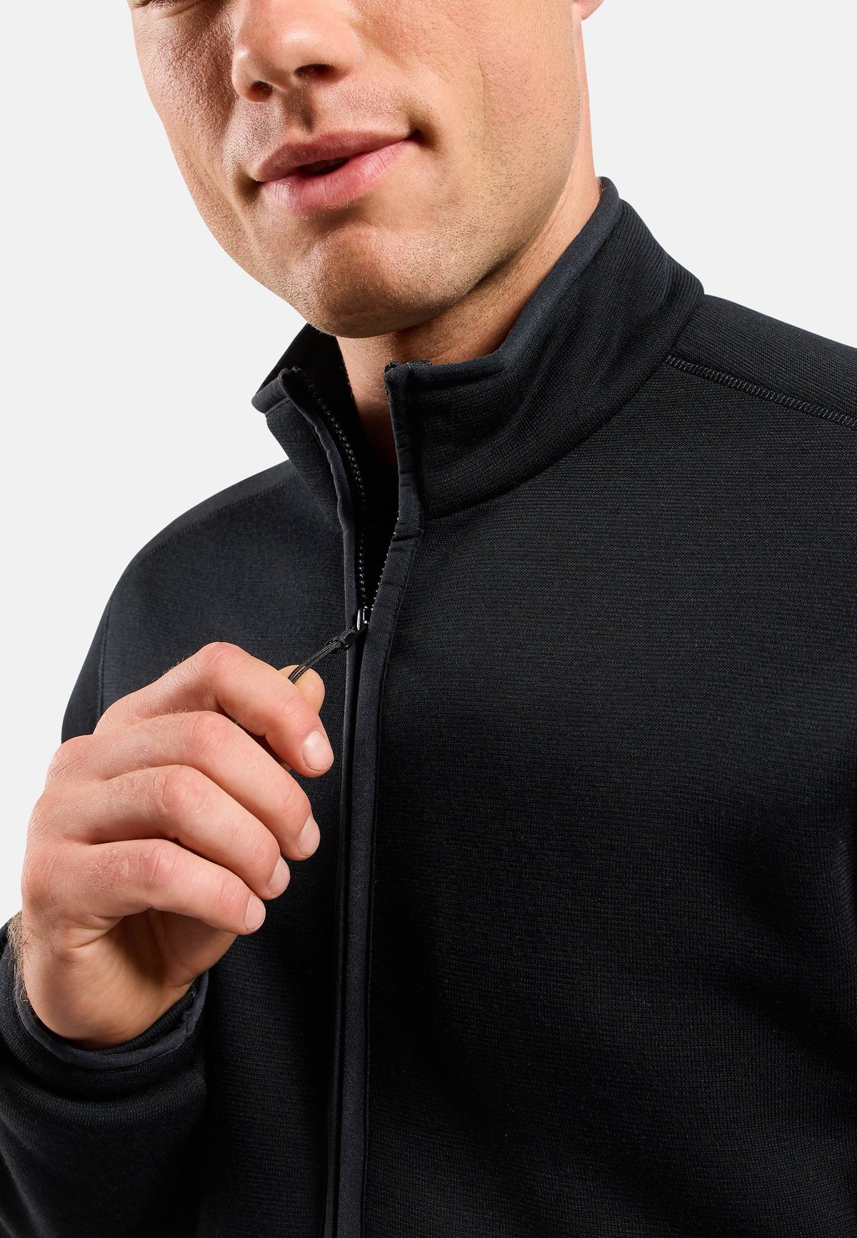 The Airwool unisex merino half-zip mid layer