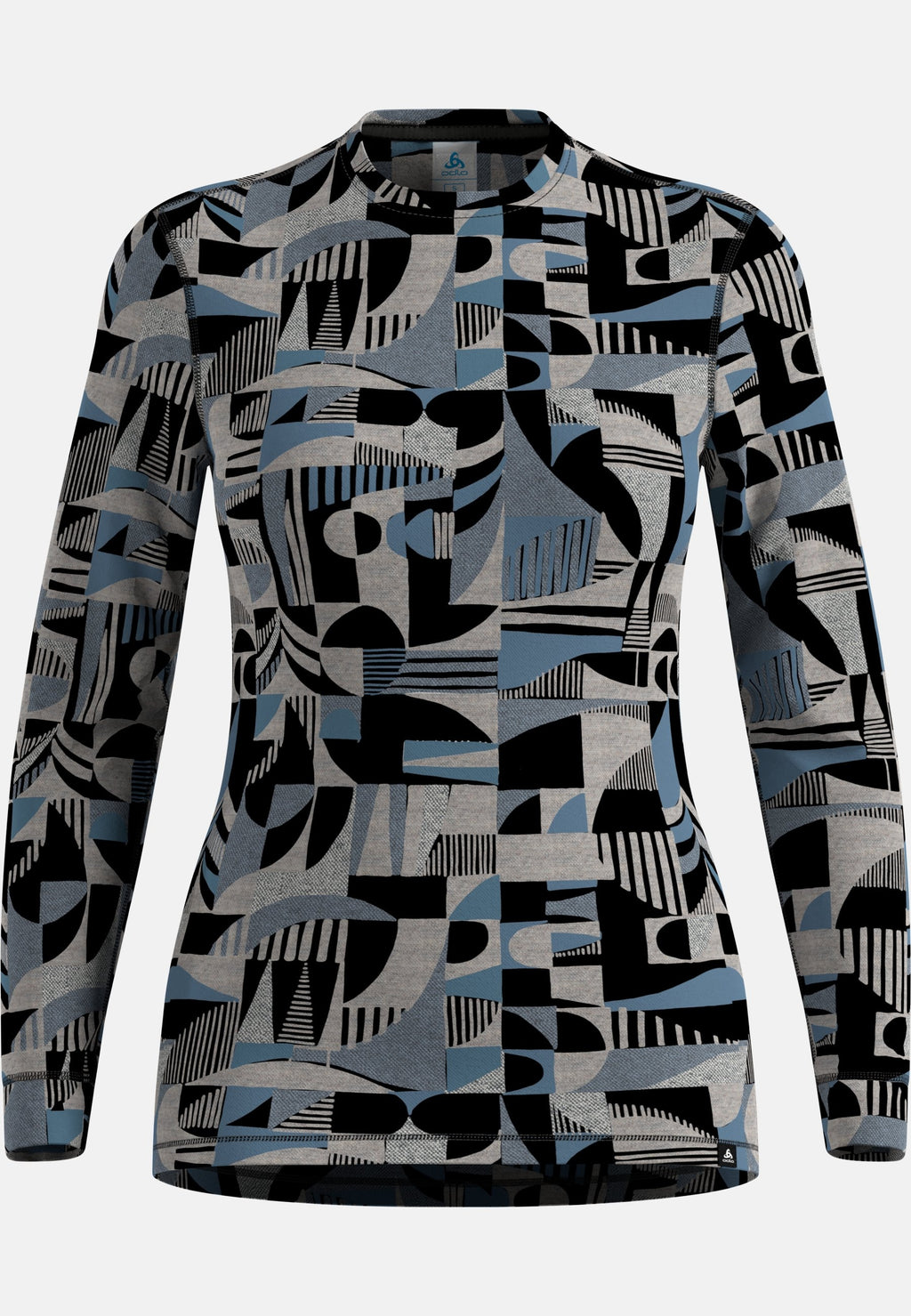 The Natural Merino Warm Jacquard Base Layer Top