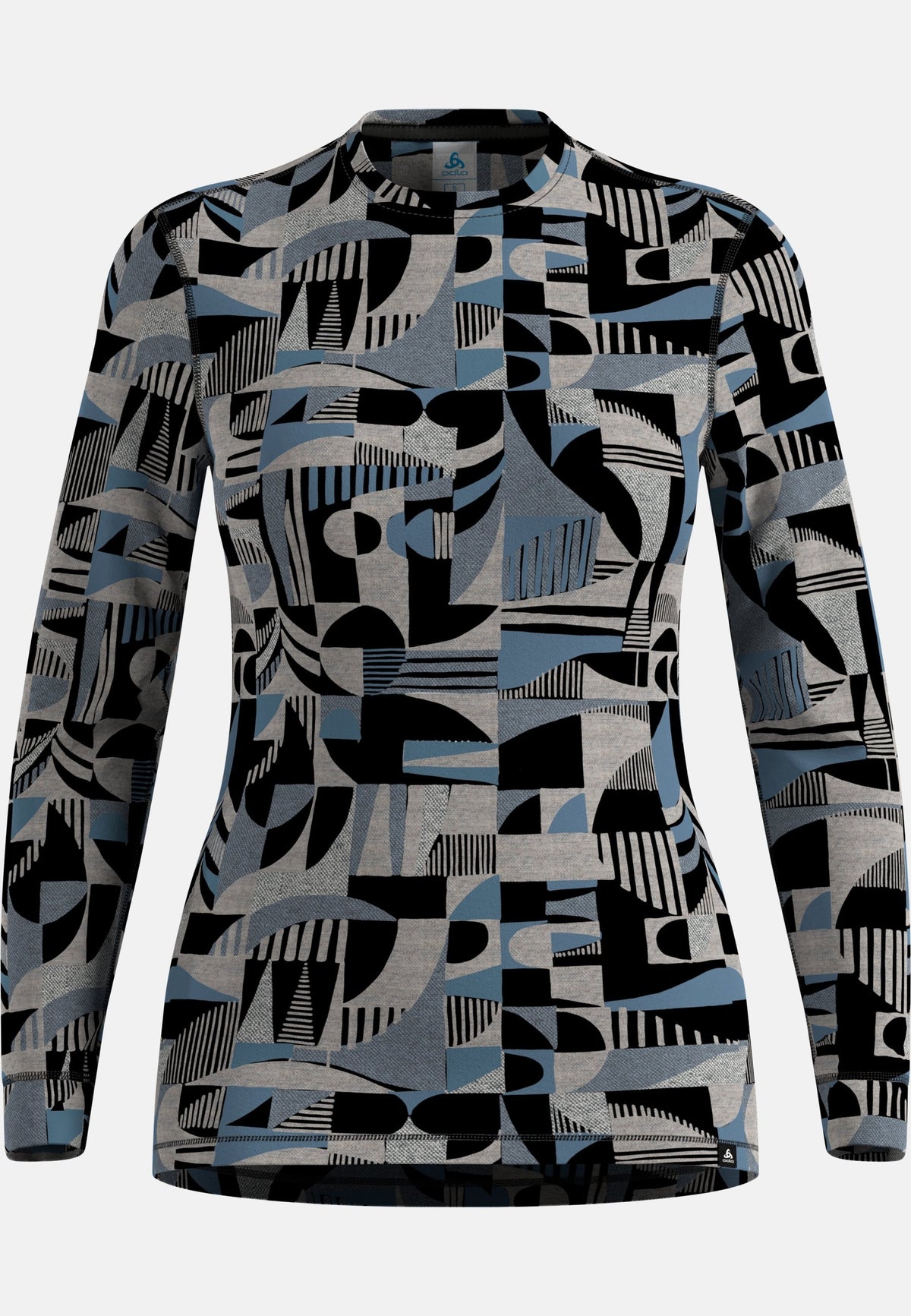 The Natural Merino Warm Jacquard Base Layer Top