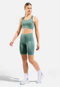 The Essentials mesh running bra