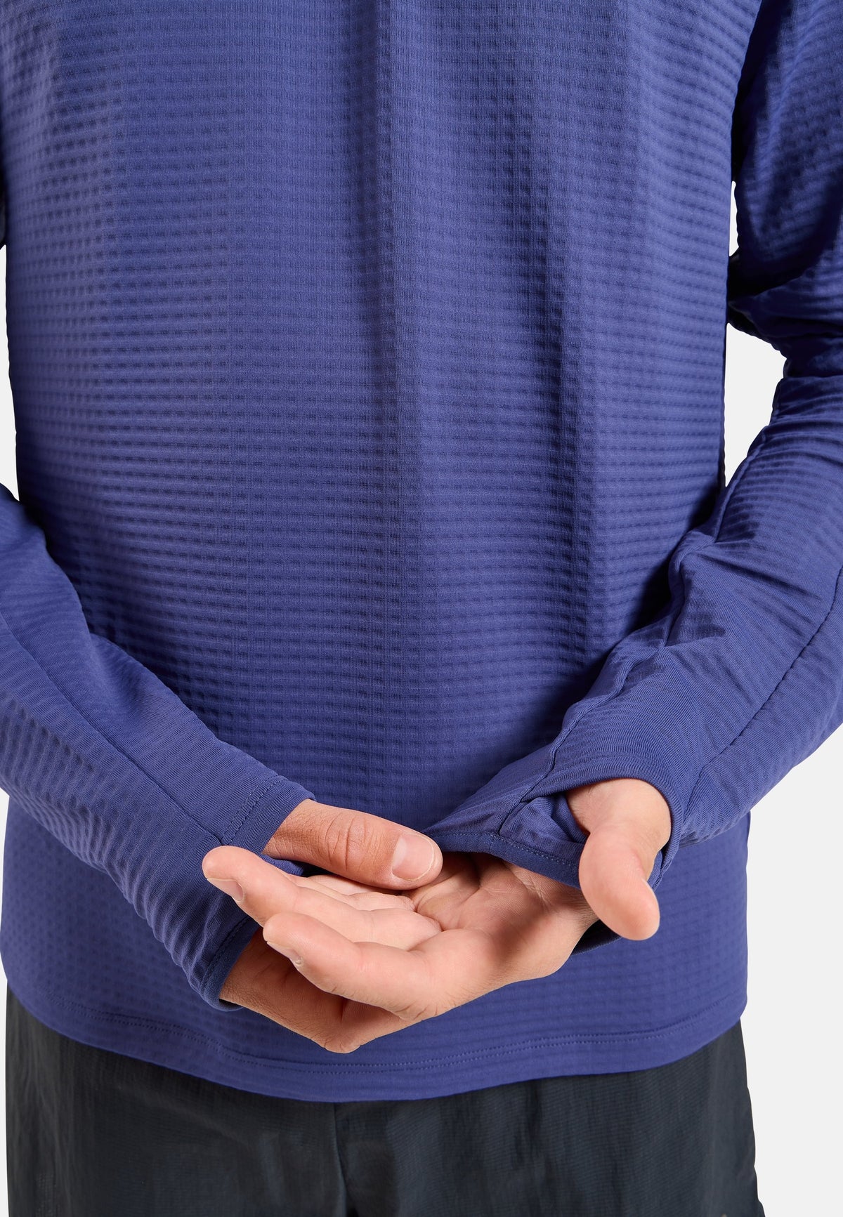 The Essentials Thermal crewneck running mid layer