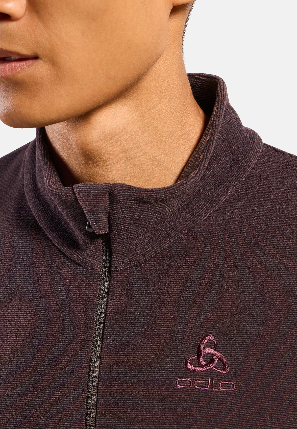 The men's Roy full zip mid layer top