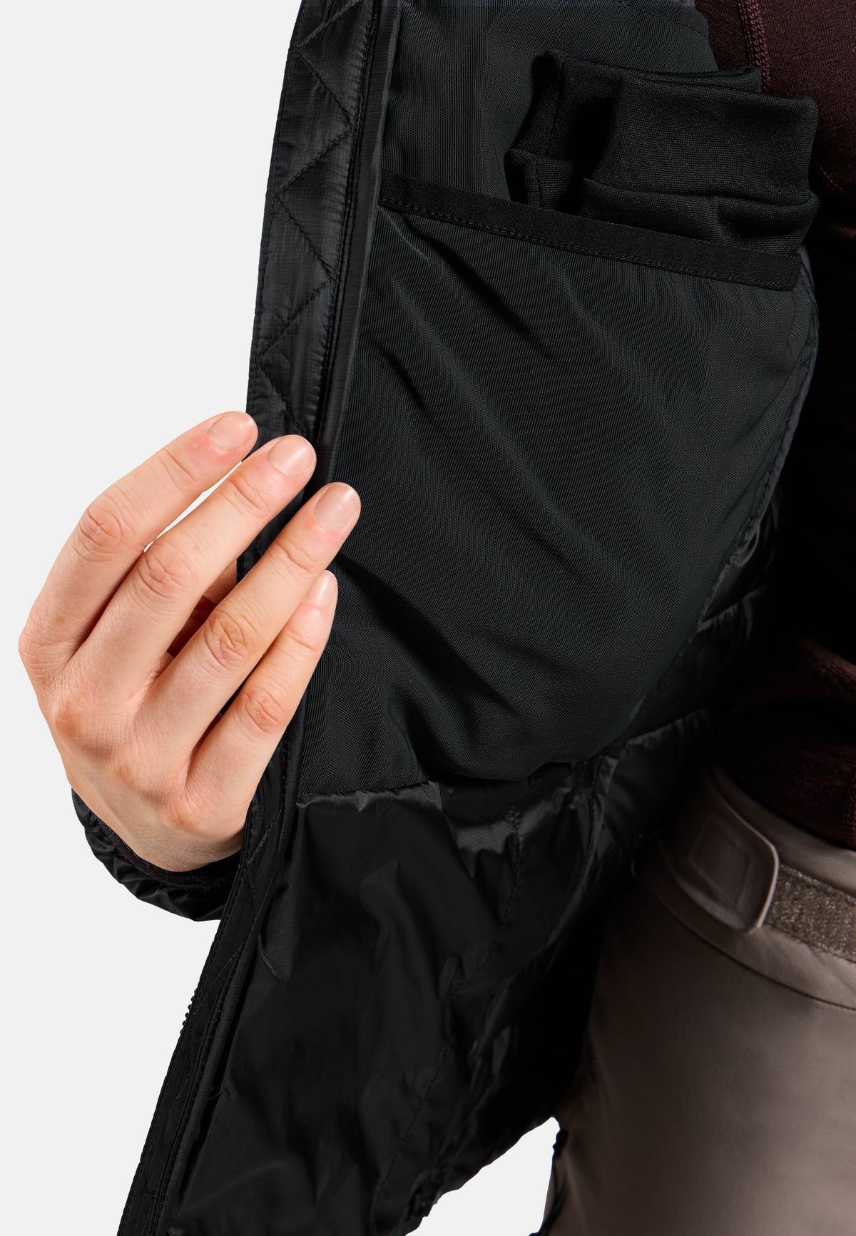 The X-Alp packable hooded down jacket