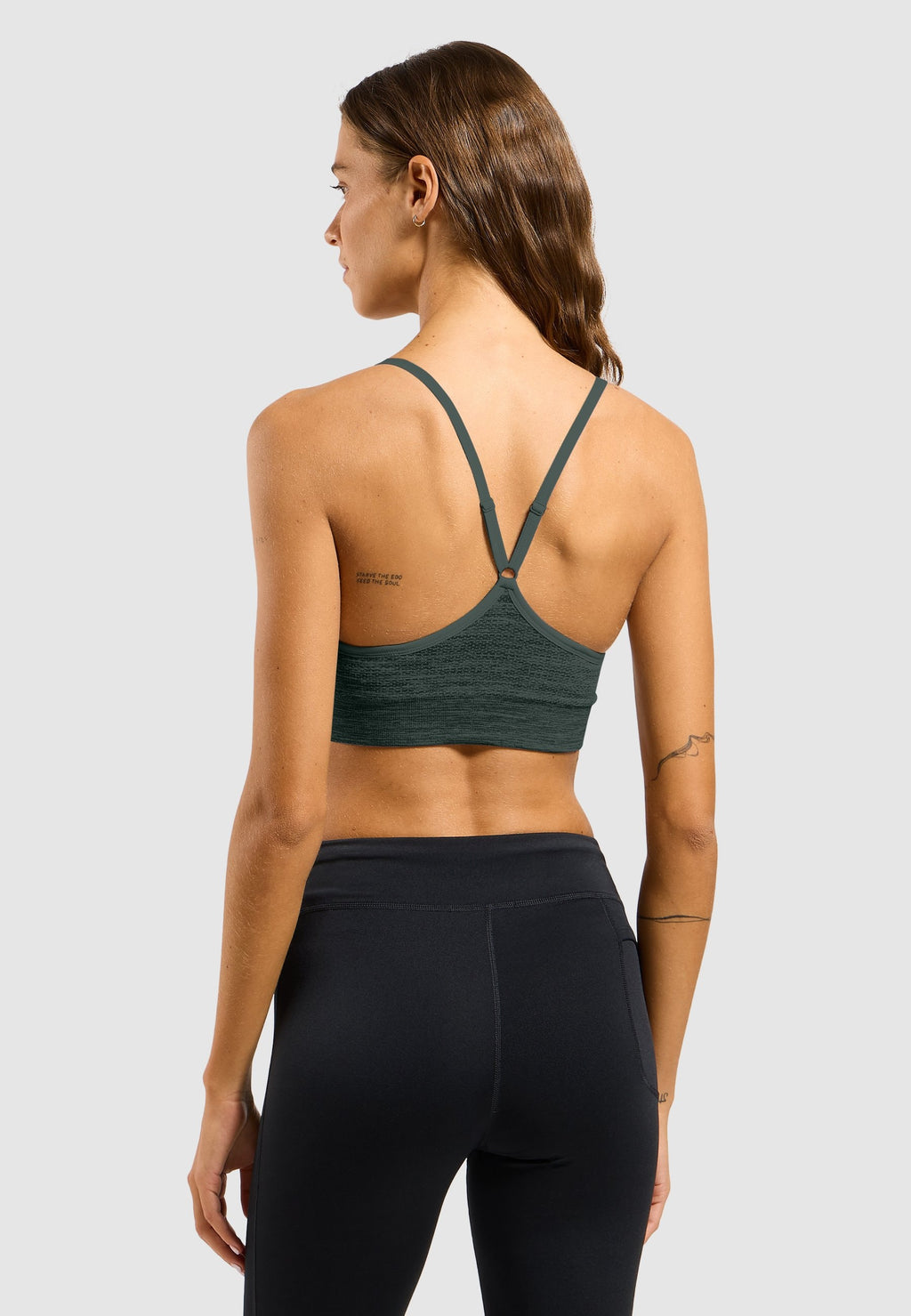The Seamless soft-support sports bra