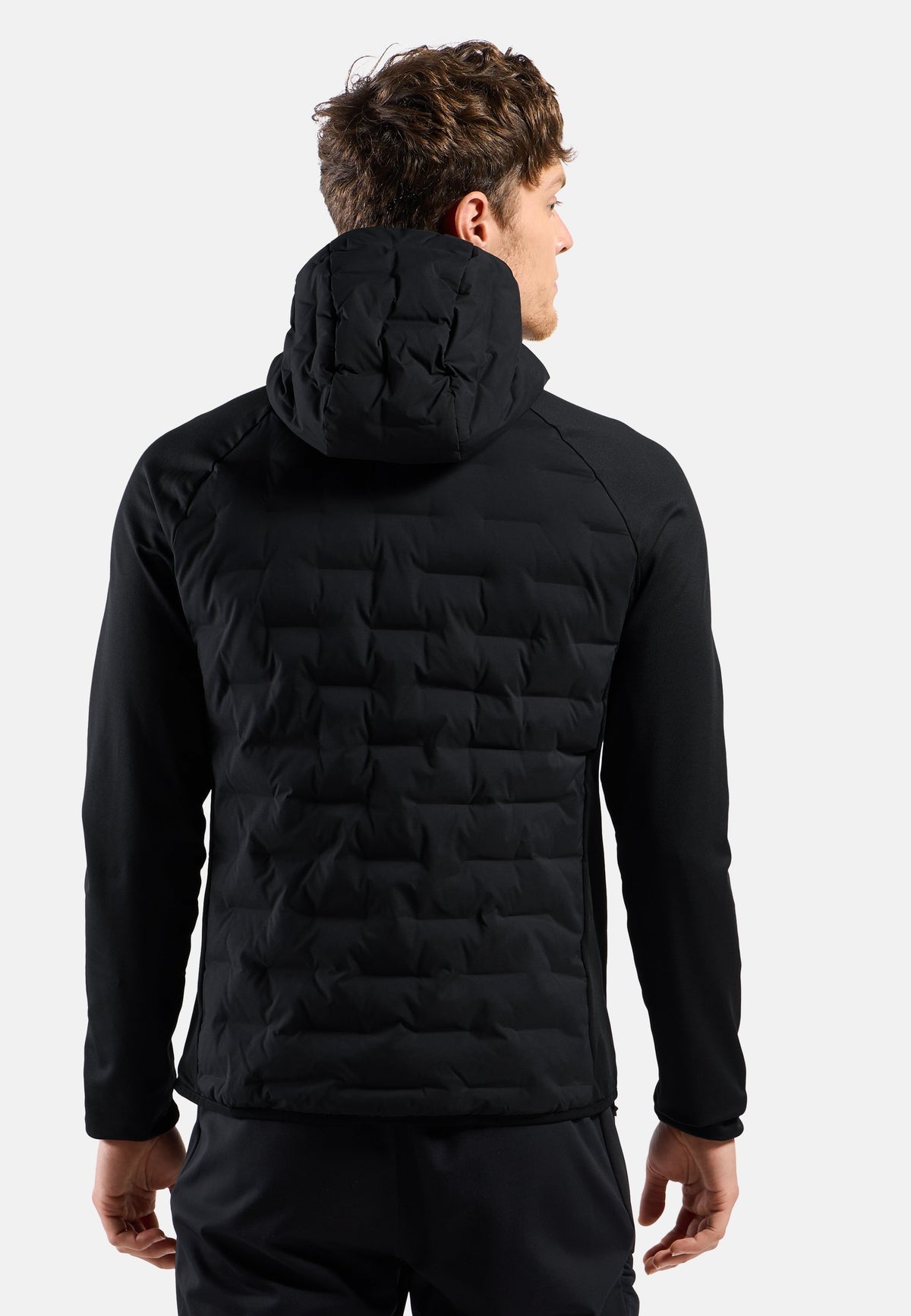 The Zeroweight Insulator hybrid mid layer hooded zip