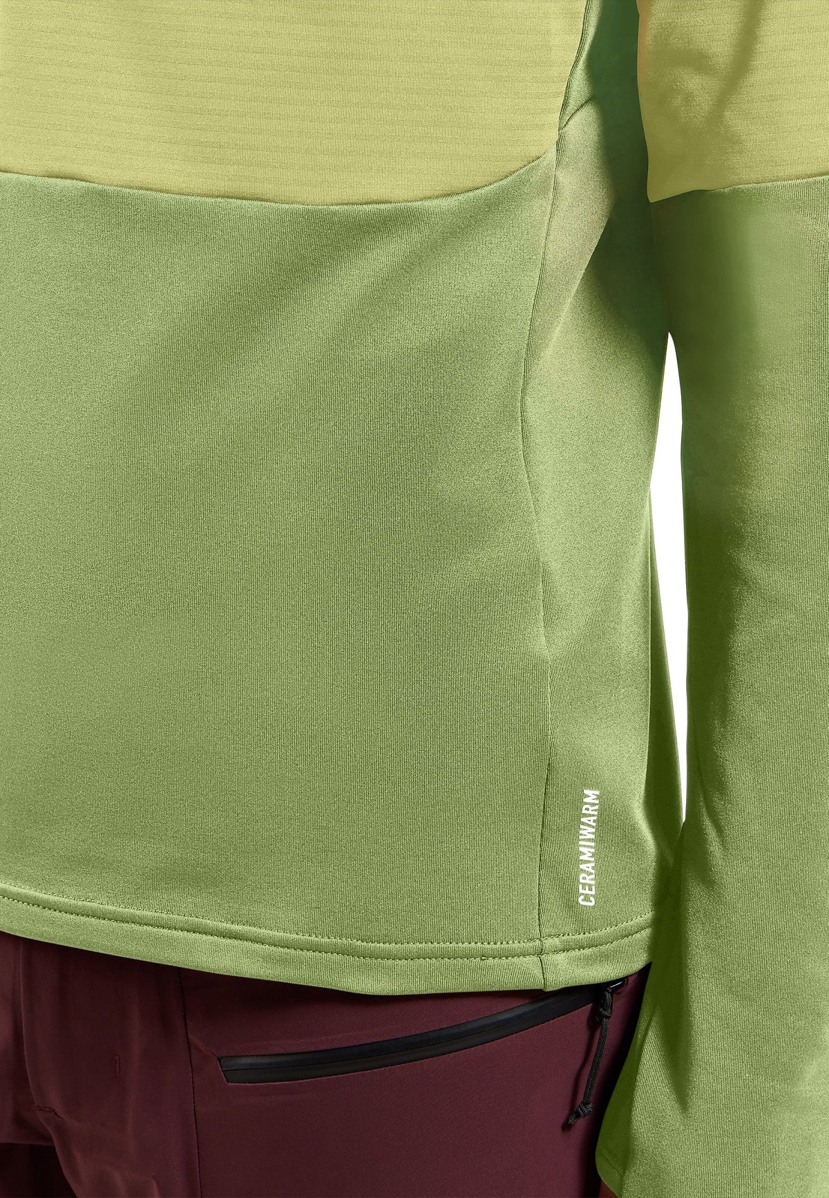The Descent Ceramiwarm half zip mid layer