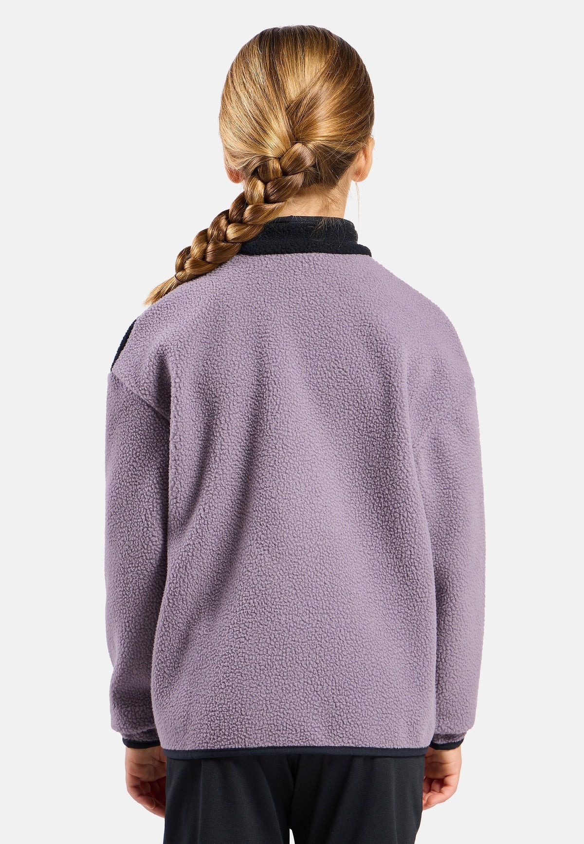 The Essentials kids' colourblock full-zip mid layer