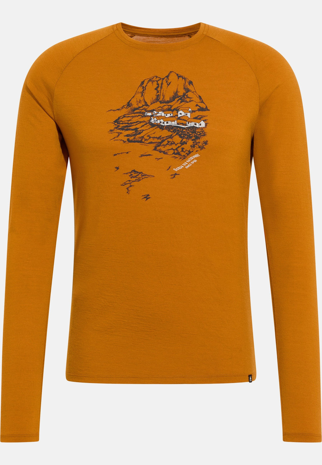 The Ascent 365 merino 200 Norway graphic