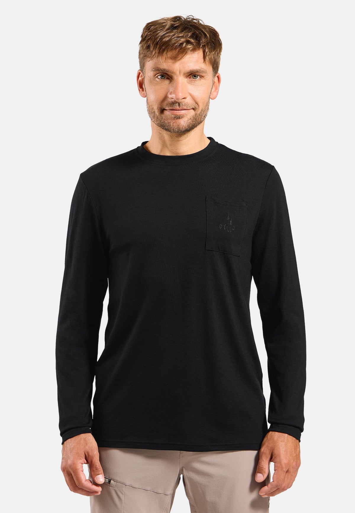 The Ascent merino 200 pocket long sleeve t-shirt