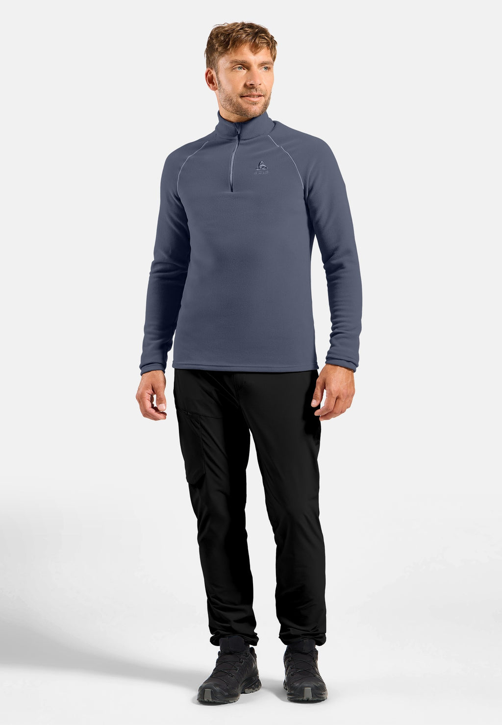 The Rigi half-zip mid layer
