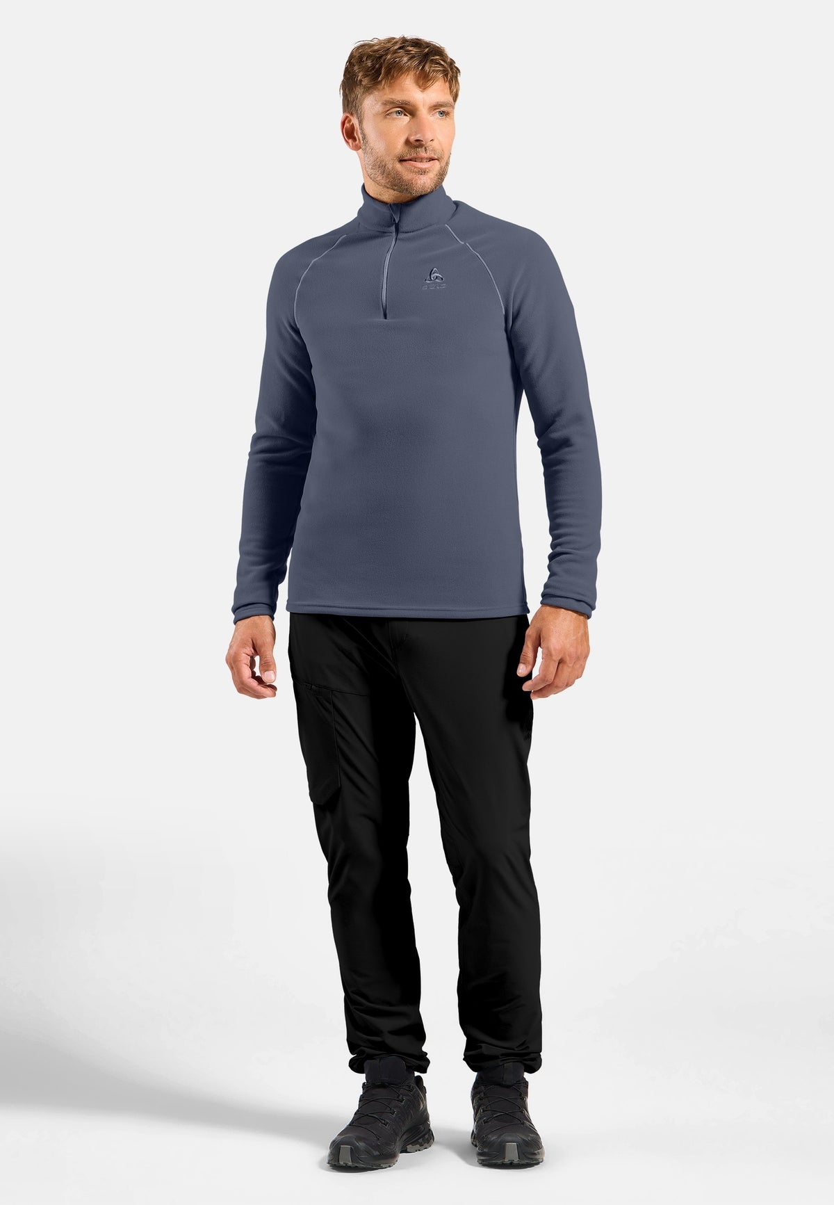 The Rigi half-zip mid layer