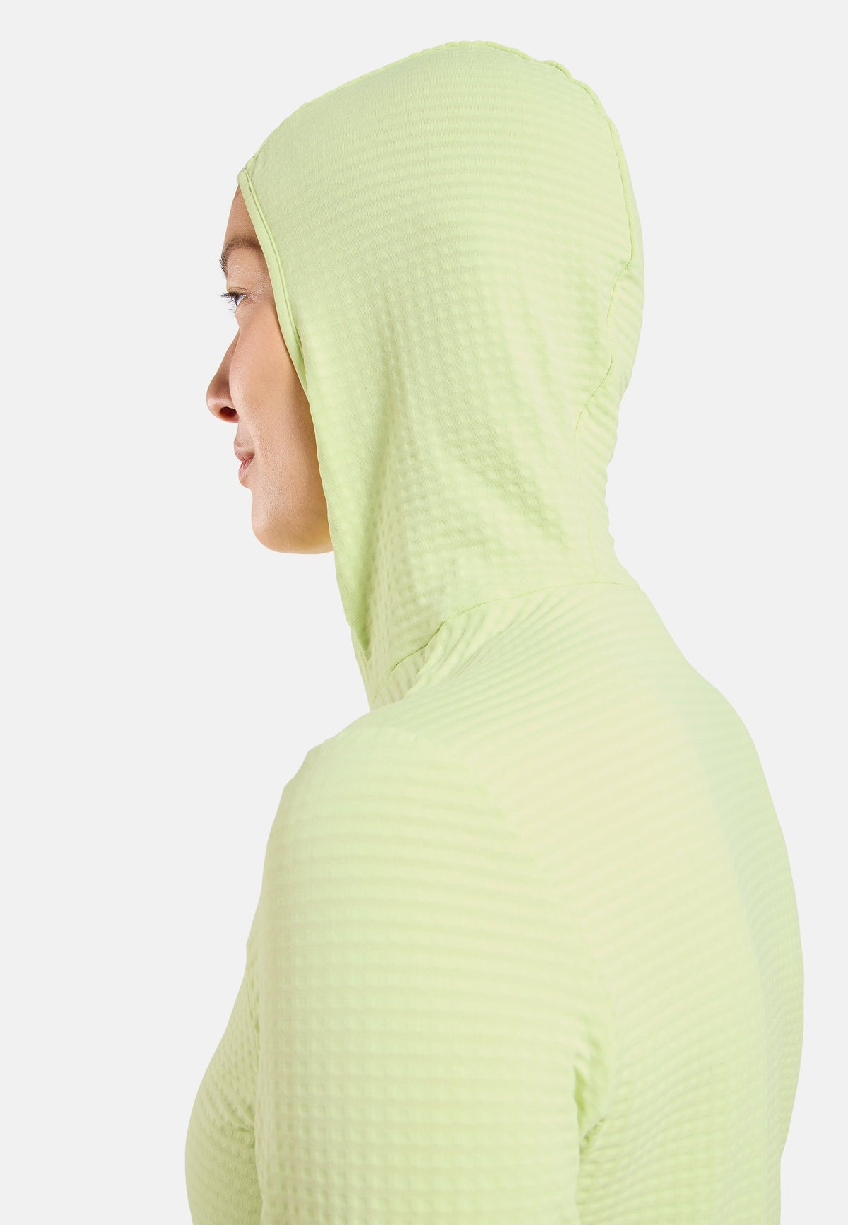 The Essentials Thermal hooded running mid layer