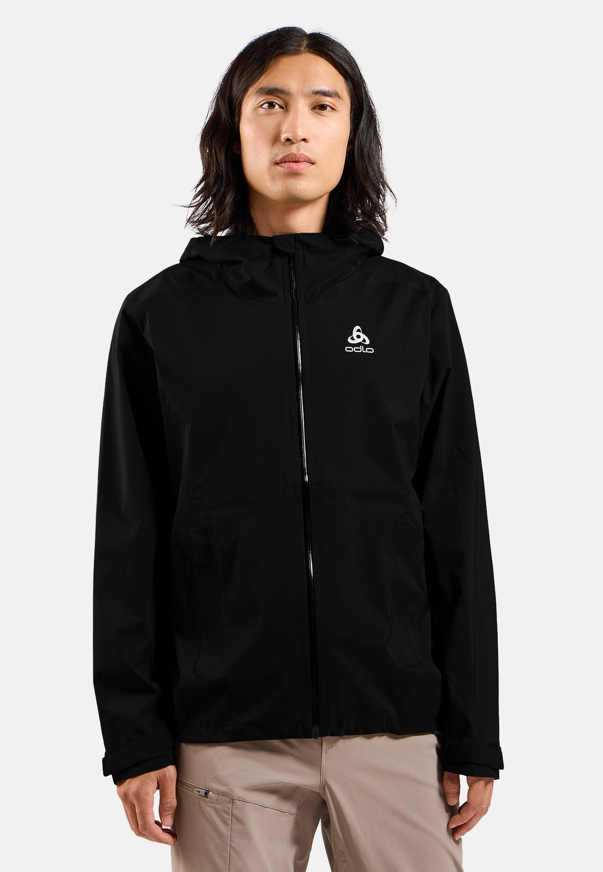 The men's Aegis 2.5L waterproof hardshell jacket