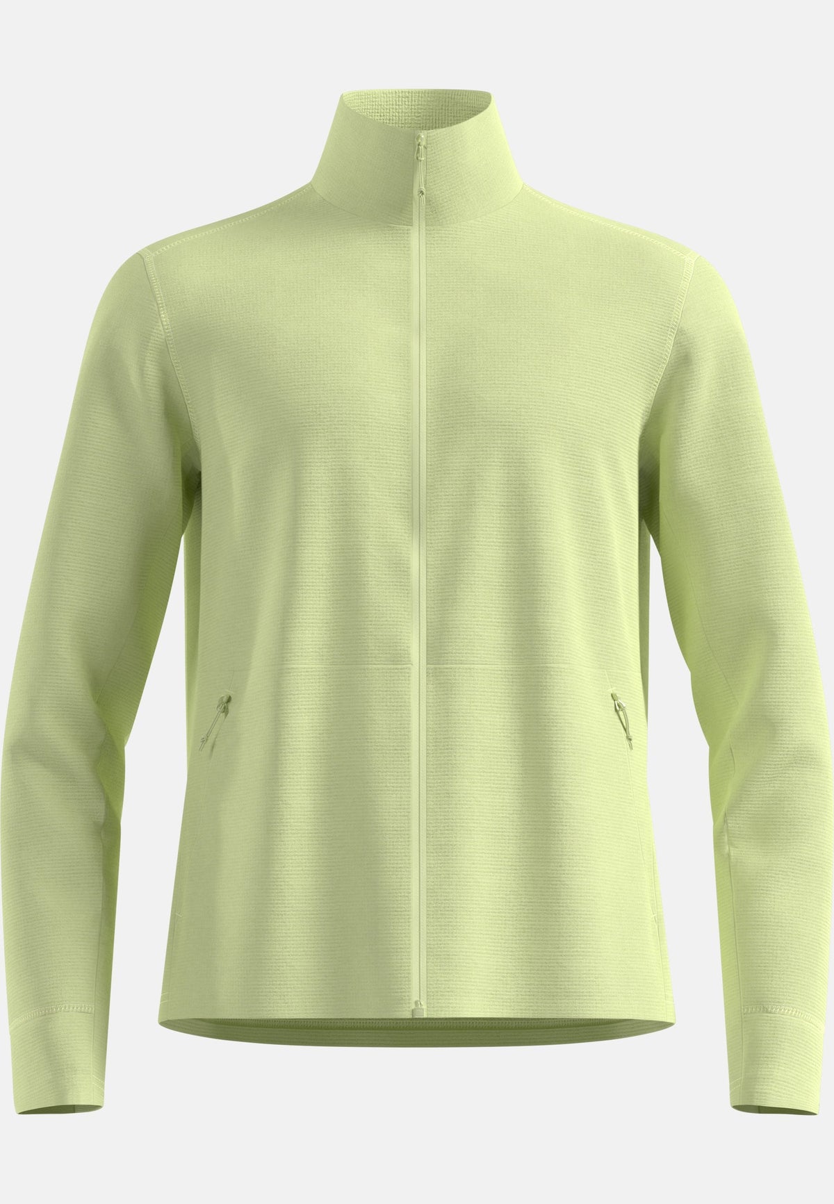 The Essentials grid fleece full-zip multisport mid layer